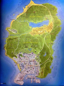 Grand Theft Auto V Map – The Average Gamer